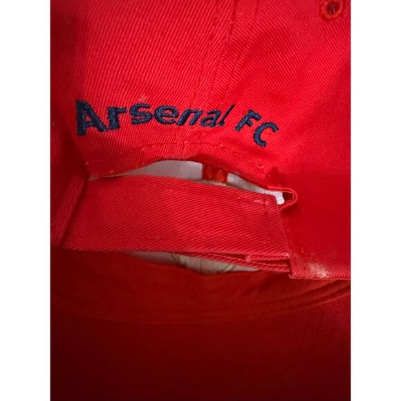 Arsenal Football Club Men's Logo Adjustable Snapback Cap Hat Red One Size - Picture 6 of 8